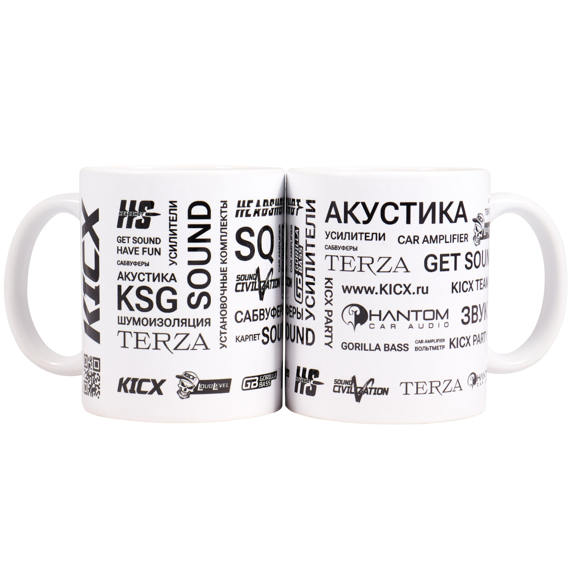 Кружка KICX белая
