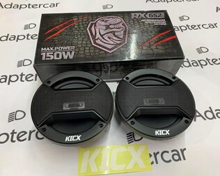 Коаксиальная акустическая система KICX RX 652, 16,5 см, 100/150Вт, 91дБ
