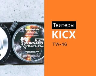 Распаковка твитеров Kicx TW-46