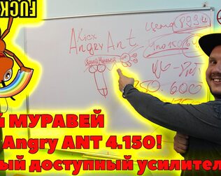 Злой МУРАВЕЙ Kicx Angry ANT 4.150! Самый доступный усилитель!
