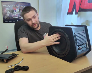 Активный сабвуфер Sound Civilization Q250BPA / Активный сабвуфер в корпусе с пассивным излучателем